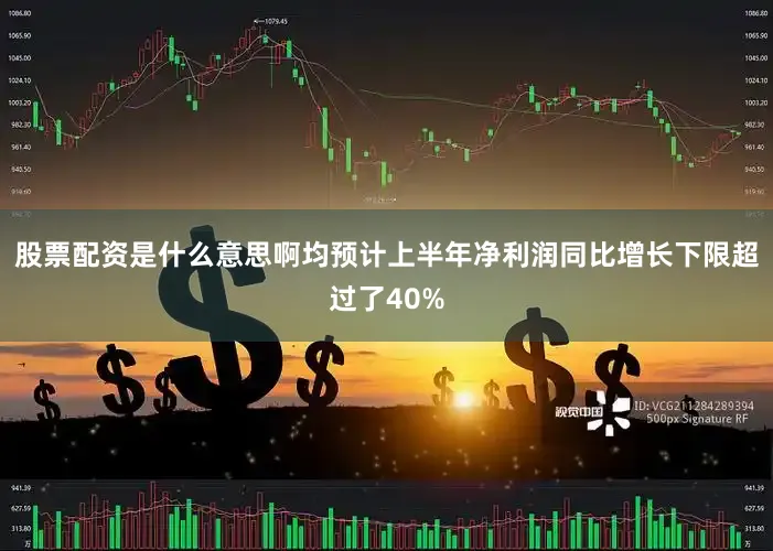 股票配资是什么意思啊均预计上半年净利润同比增长下限超过了40%